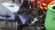 Un student beat a intrat cu ma�ina �ntr-o ambulan�� 