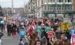 Mii de irlandezi, echivalentul a milioane �n Fran�a, au protestat fa�� de m�surile impuse de FMI