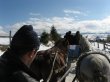 Distracție de week-end: schi și plimb�ri cu sania cu cai �n M�rișel VIDEO