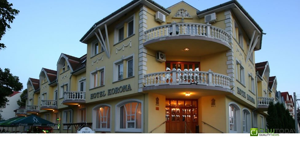 (A) Hotel Korona, locul preferat al rom�nilor care merg la Hajduszoboszlo